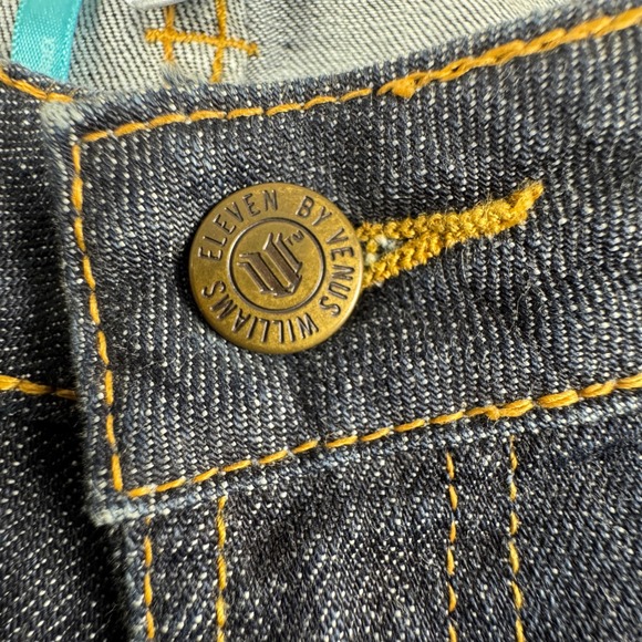 Eleven by Venus Williams Jeans Women Dark Blue Wash Bootcut Jeans Size(14) 34x32 - Picture 11 of 15